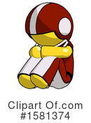 Yellow Design Mascot Clipart #1581374 by Leo Blanchette