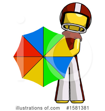 Royalty-Free (RF) Yellow Design Mascot Clipart Illustration by Leo Blanchette - Stock Sample #1581381