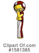 Yellow Design Mascot Clipart #1581385 by Leo Blanchette