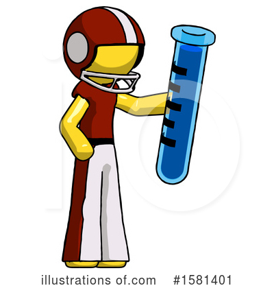 Royalty-Free (RF) Yellow Design Mascot Clipart Illustration by Leo Blanchette - Stock Sample #1581401