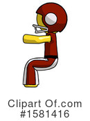 Yellow Design Mascot Clipart #1581416 by Leo Blanchette
