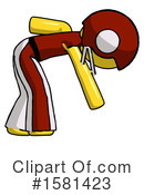 Yellow Design Mascot Clipart #1581423 by Leo Blanchette