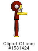 Yellow Design Mascot Clipart #1581424 by Leo Blanchette