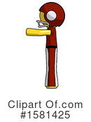 Yellow Design Mascot Clipart #1581425 by Leo Blanchette