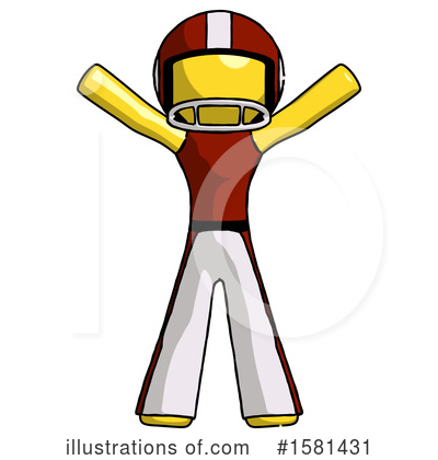Royalty-Free (RF) Yellow Design Mascot Clipart Illustration by Leo Blanchette - Stock Sample #1581431