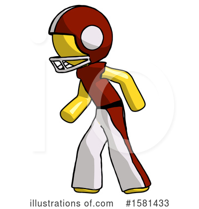 Royalty-Free (RF) Yellow Design Mascot Clipart Illustration by Leo Blanchette - Stock Sample #1581433