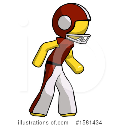 Royalty-Free (RF) Yellow Design Mascot Clipart Illustration by Leo Blanchette - Stock Sample #1581434