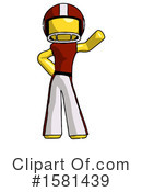 Yellow Design Mascot Clipart #1581439 by Leo Blanchette