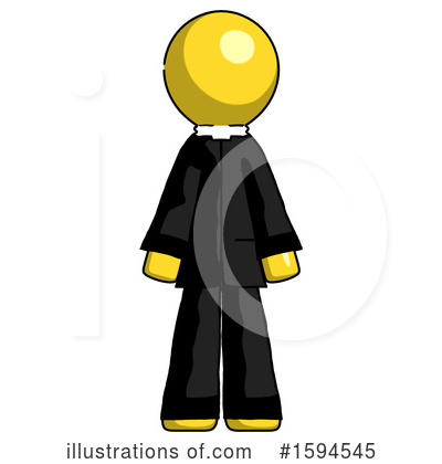 Royalty-Free (RF) Yellow Design Mascot Clipart Illustration by Leo Blanchette - Stock Sample #1594545