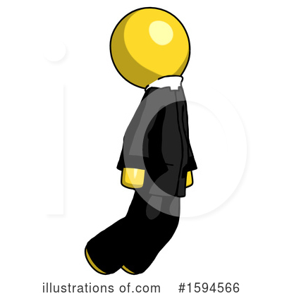 Royalty-Free (RF) Yellow Design Mascot Clipart Illustration by Leo Blanchette - Stock Sample #1594566