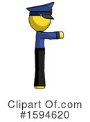 Yellow Design Mascot Clipart #1594620 by Leo Blanchette