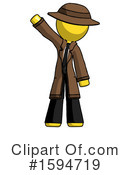 Yellow Design Mascot Clipart #1594719 by Leo Blanchette