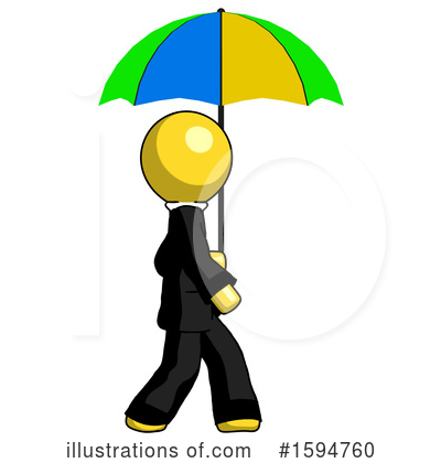Royalty-Free (RF) Yellow Design Mascot Clipart Illustration by Leo Blanchette - Stock Sample #1594760