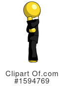 Yellow Design Mascot Clipart #1594769 by Leo Blanchette