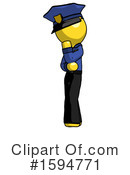 Yellow Design Mascot Clipart #1594771 by Leo Blanchette