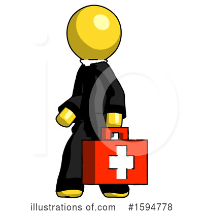 Royalty-Free (RF) Yellow Design Mascot Clipart Illustration by Leo Blanchette - Stock Sample #1594778