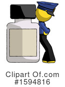 Yellow Design Mascot Clipart #1594816 by Leo Blanchette