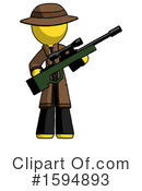 Yellow Design Mascot Clipart #1594893 by Leo Blanchette