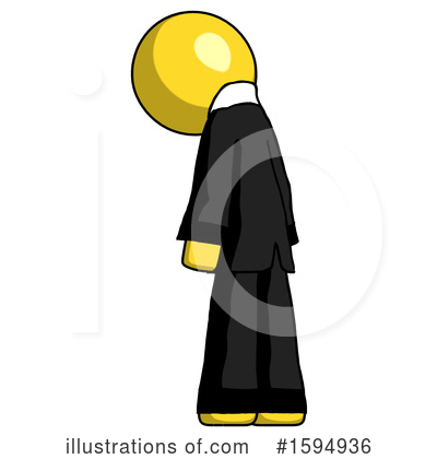 Royalty-Free (RF) Yellow Design Mascot Clipart Illustration by Leo Blanchette - Stock Sample #1594936