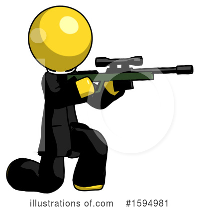 Royalty-Free (RF) Yellow Design Mascot Clipart Illustration by Leo Blanchette - Stock Sample #1594981