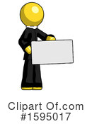 Yellow Design Mascot Clipart #1595017 by Leo Blanchette