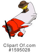 Yellow Design Mascot Clipart #1595028 by Leo Blanchette