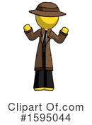 Yellow Design Mascot Clipart #1595044 by Leo Blanchette