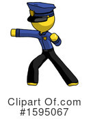 Yellow Design Mascot Clipart #1595067 by Leo Blanchette