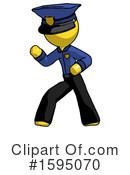 Yellow Design Mascot Clipart #1595070 by Leo Blanchette