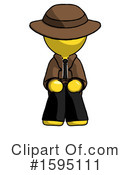 Yellow Design Mascot Clipart #1595111 by Leo Blanchette