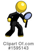 Yellow Design Mascot Clipart #1595143 by Leo Blanchette