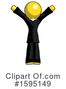 Yellow Design Mascot Clipart #1595149 by Leo Blanchette