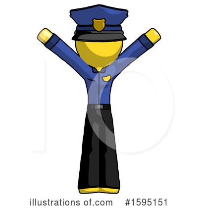 Royalty-Free (RF) Yellow Design Mascot Clipart Illustration by Leo Blanchette - Stock Sample #1595151