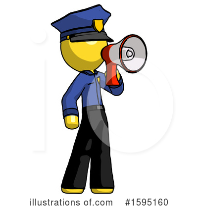 Royalty-Free (RF) Yellow Design Mascot Clipart Illustration by Leo Blanchette - Stock Sample #1595160