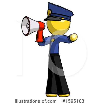 Royalty-Free (RF) Yellow Design Mascot Clipart Illustration by Leo Blanchette - Stock Sample #1595163