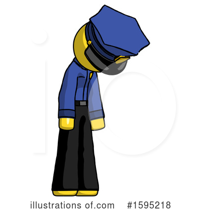 Royalty-Free (RF) Yellow Design Mascot Clipart Illustration by Leo Blanchette - Stock Sample #1595218