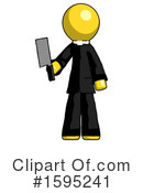 Yellow Design Mascot Clipart #1595241 by Leo Blanchette