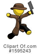 Yellow Design Mascot Clipart #1595243 by Leo Blanchette