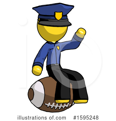 Royalty-Free (RF) Yellow Design Mascot Clipart Illustration by Leo Blanchette - Stock Sample #1595248