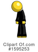 Yellow Design Mascot Clipart #1595253 by Leo Blanchette
