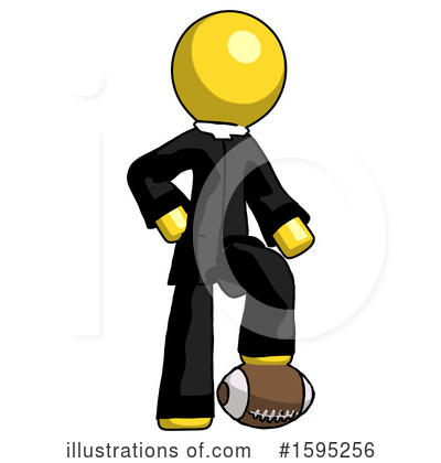 Royalty-Free (RF) Yellow Design Mascot Clipart Illustration by Leo Blanchette - Stock Sample #1595256