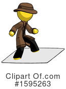 Yellow Design Mascot Clipart #1595263 by Leo Blanchette