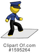 Yellow Design Mascot Clipart #1595264 by Leo Blanchette