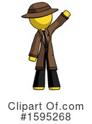 Yellow Design Mascot Clipart #1595268 by Leo Blanchette