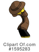 Yellow Design Mascot Clipart #1595283 by Leo Blanchette