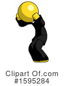 Yellow Design Mascot Clipart #1595284 by Leo Blanchette