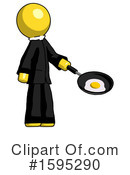 Yellow Design Mascot Clipart #1595290 by Leo Blanchette