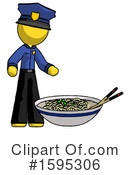 Yellow Design Mascot Clipart #1595306 by Leo Blanchette