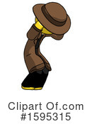 Yellow Design Mascot Clipart #1595315 by Leo Blanchette