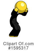 Yellow Design Mascot Clipart #1595317 by Leo Blanchette